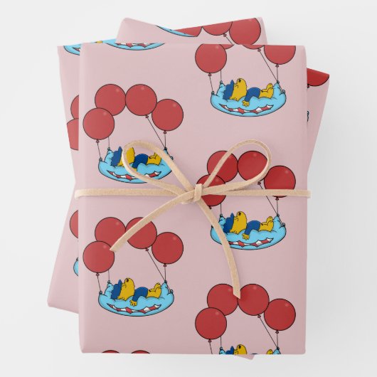 Ferald | Kissenballons Geschenkpapier Set (Beispiel)