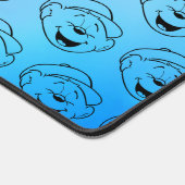 Ferald Laughing Emoji | Kinder Schreibtischunterlage (Ecke)