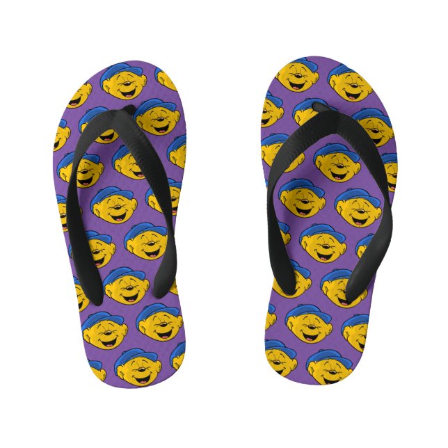 Ferald Laughing Emoji Kinderbadesandalen (Fußbett)