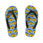 Ferald Laughing Emoji Kinderbadesandalen (Fußbett)