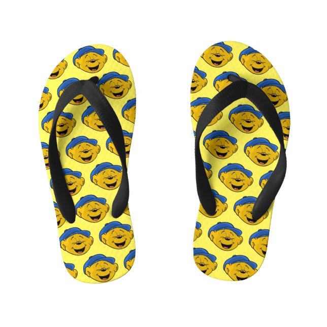 Ferald Laughing Emoji Kinderbadesandalen (Fußbett)