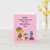 Ferald | Muttertagskarte Karte (Gelbe Blume)