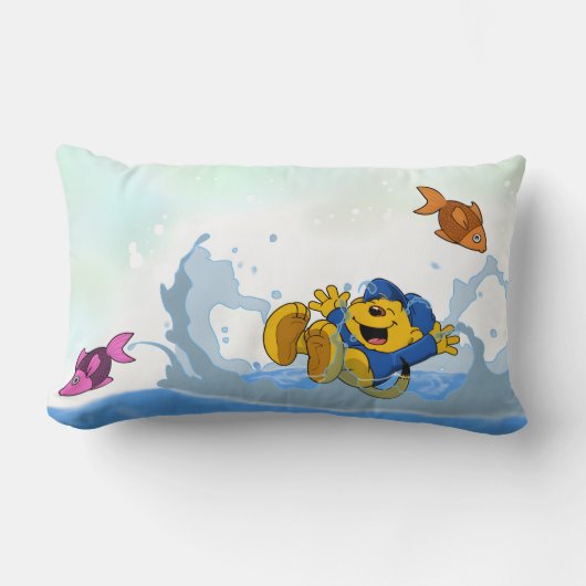 Ferald Picture Book Lendenkissen (Vorderseite)