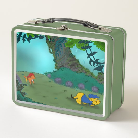 Ferald Picture Book Metall Brotdose (Vorderseite)