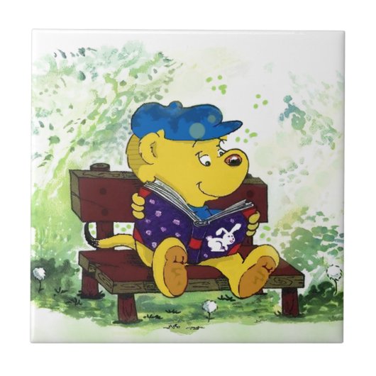 Ferald Reading Keramik Tile Fliese (Vorderseite)