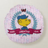 Ferald Rundes Kissen (Vorderseite)