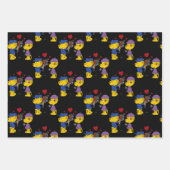 Ferald & Sahsha Ferret Packpapier Blätter (Vorderseite 2)