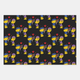 Ferald & Sahsha Ferret Packpapier Blätter