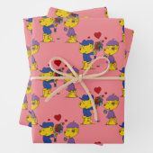 Ferald & Sahsha Ferret Packpapier Blätter (Beispiel)