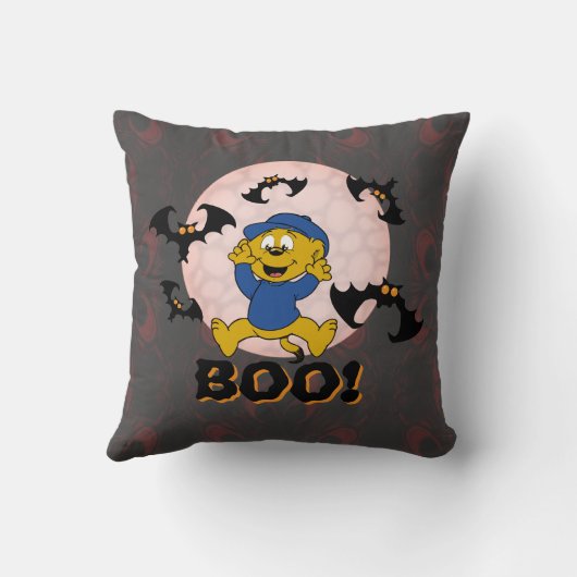 Ferald Scaring über die Fledermäuse Kissen (Rückseite)