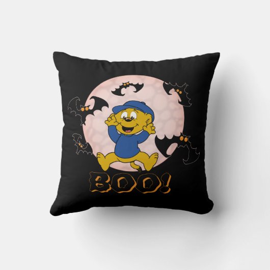 Ferald Scaring über die Fledermäuse Kissen (Rückseite)