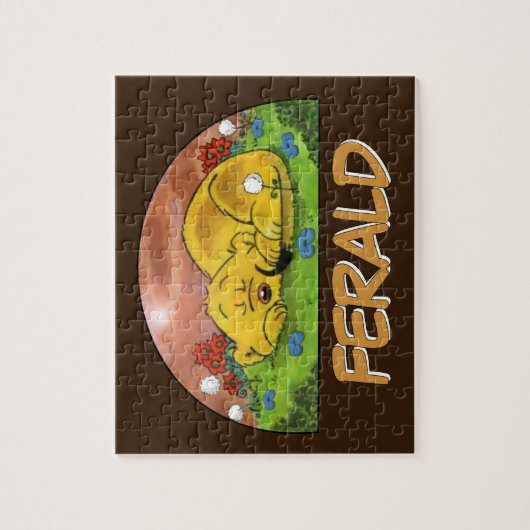 Ferald | Schlafende Puzzle (Vertikal)