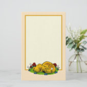 Ferald Sleeping Briefpapier (Stehend Vorderseite)