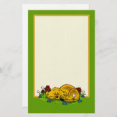 Ferald Sleeping Briefpapier (Vorne/Hinten)