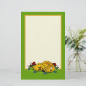 Ferald Sleeping Briefpapier (Stehend Vorderseite)