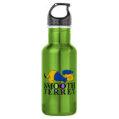 Ferald | Smooth Ferret Edelstahlflasche (Vorderseite)