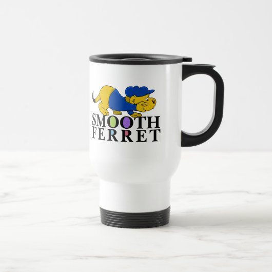 Ferald: Smooth Ferret Reisebecher (Rechts)
