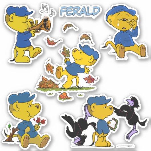 Ferald Stickers Aufkleber (Vorderseite)
