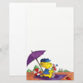 Ferald | Strand Briefpapier (Vorne/Hinten)