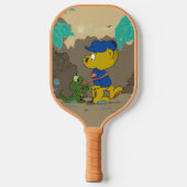 Ferald & The Baby Lizard | Kids Pickleball Paddle (Vorderseite)