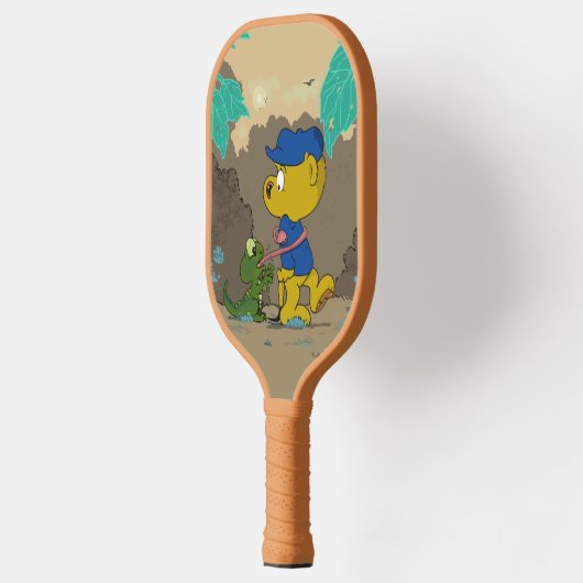 Ferald & The Baby Lizard | Kids Pickleball Paddle (Links)