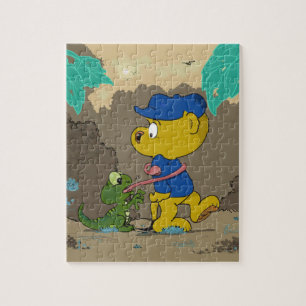 Ferald und das Baby Lizard Jigsaw Puzzle