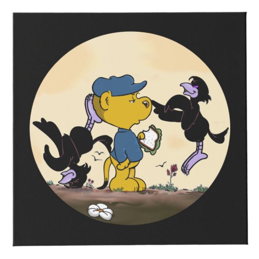 Ferald und der Pesky Crows Cube Würfel (Vorderseite)