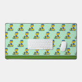 Ferald und die Baby Lizard | Kinder Schreibtischunterlage (Tastatur & Maus)