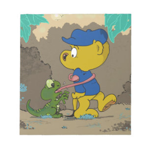 Ferald und die Baby Lizard Notizblock