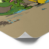 Ferald und die Baby Lizard Poster (Ecke)