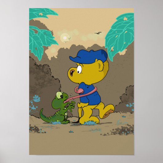 Ferald und die Baby Lizard Poster (Vorne)