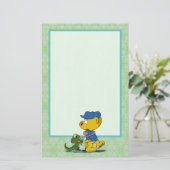 Ferald und die Baby Lizard Stationery Briefpapier (Stehend Vorderseite)