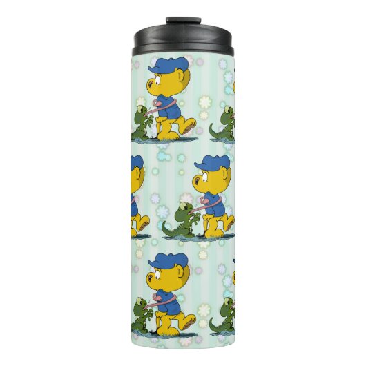 Ferald und die Baby Lizard Thermal Tumbler Thermosbecher (Vorderseite)