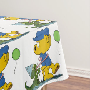 Ferald und die Baby Lizard Tischdecke