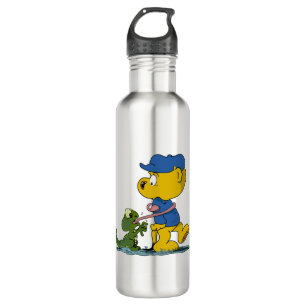 Ferald und die Baby Lizard Wasserflasche Edelstahlflasche