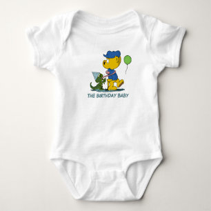 Ferald und die Baby Lizard zum Geburtstag Strampler