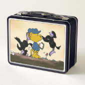 Ferald und die Pesky Crows Metal Lunch Box (Rückseite)