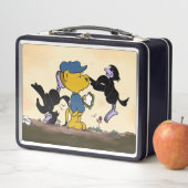 Ferald und die Pesky Crows Metal Lunch Box (Beispiel)