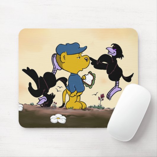 Ferald und die Pesky Crows Mousepad (Mit Mouse)