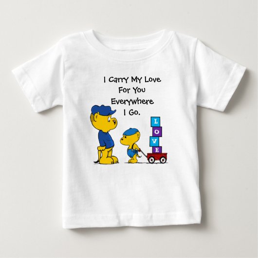 Ferald und Ferald Baby Baby T-shirt (Vorderseite)