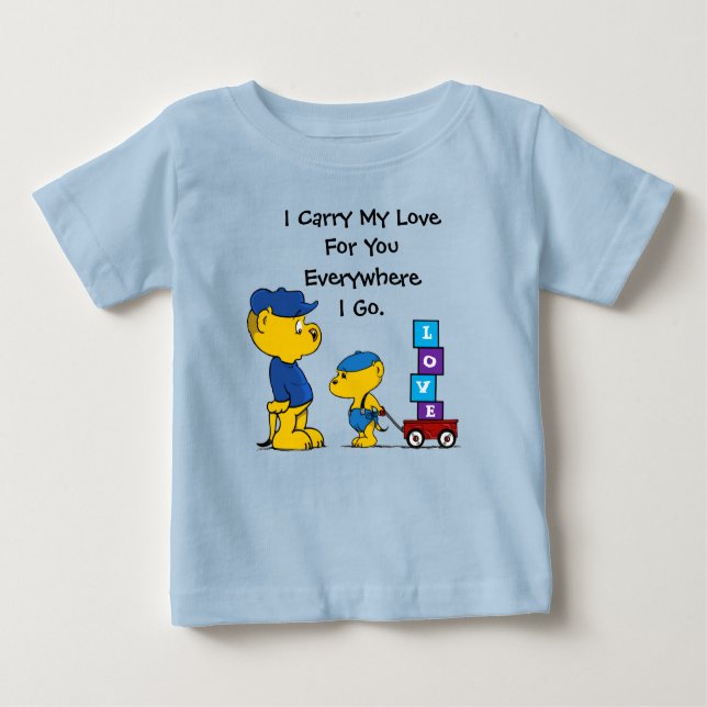 Ferald und Ferald Baby Baby T-shirt (Vorderseite)