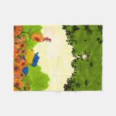 Ferald und Mizz Ladybug Fleecedecke (Vorderseite (Horizontal))