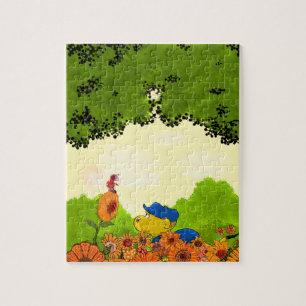 Ferald und Mizz Ladybug Jigsaw Puzzle