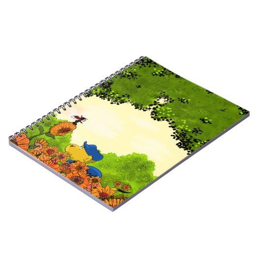 Ferald und Mizz Ladybug Notizblock (Linke Seite)