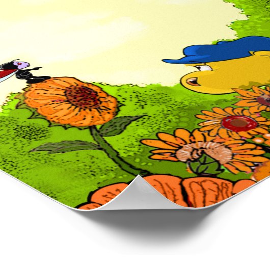 Ferald und Mizz Ladybug Poster (Ecke)