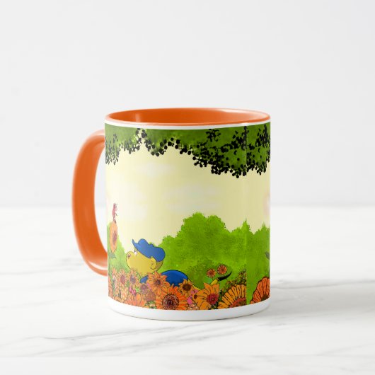 Ferald und Mizz Ladybug Tasse (Vorderseite Links)