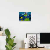 Ferald und Mr. Wiggly Poster (Heimbüro)
