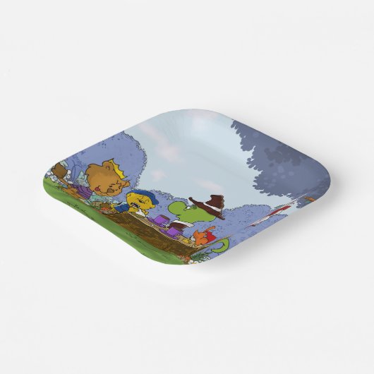 Ferald und Pals Pappteller (Gewinkelt)