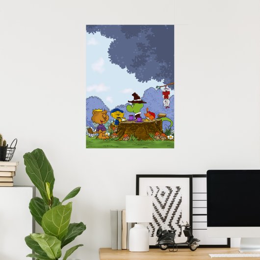 Ferald und Pals Poster (Heimbüro)