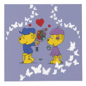 Ferald und Sahsha Ferret Cube Würfel (Vorderseite)